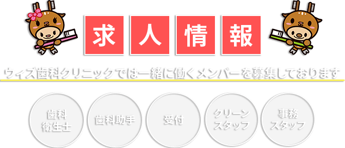 求人情報 柏市の歯医者 ウィズ歯科クリニック